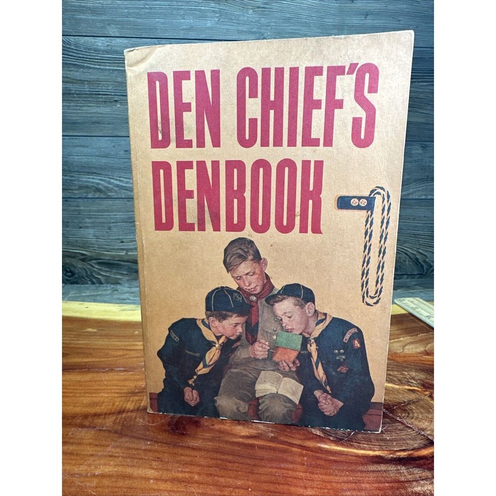 Den Chiefs Ebook  Book Cub Scout Boy Scouts America used 1968 Edition 1969 Print